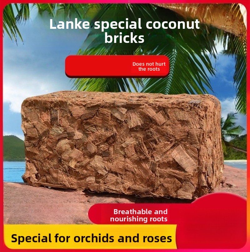 Coconut Coir Brick with Organi - огляд і ціна Substrate Coconut Fiber