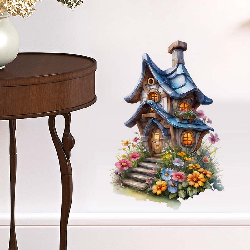 The Dwarf's House Wall Sticker - огляд і ціна Pvc Panel Background