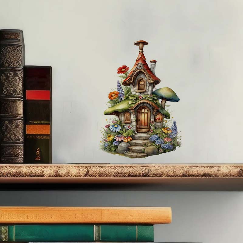 The Dwarf's House Wall Sticker - огляд і ціна Pvc Panel Background