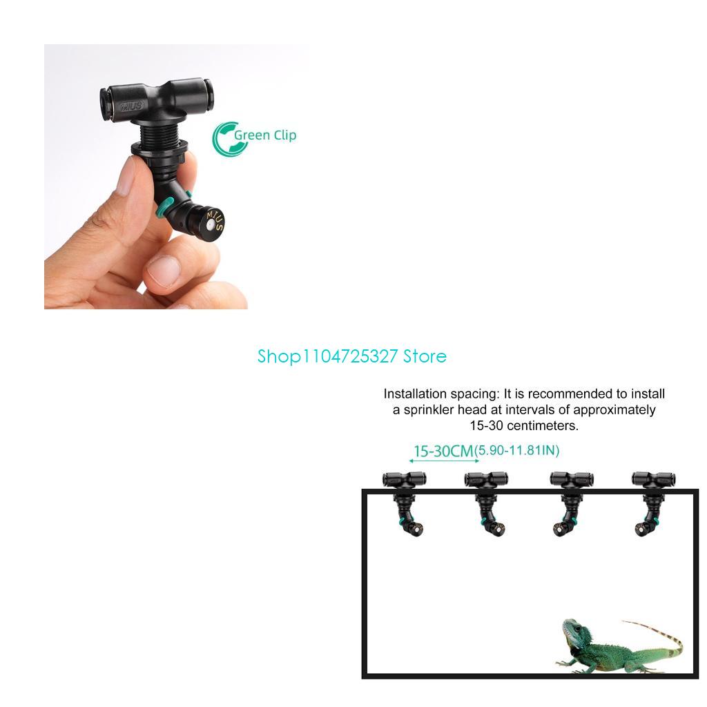 D8KF Rainforests Tanks Fog Spr - огляд і ціна Misting Nozzle Reptile