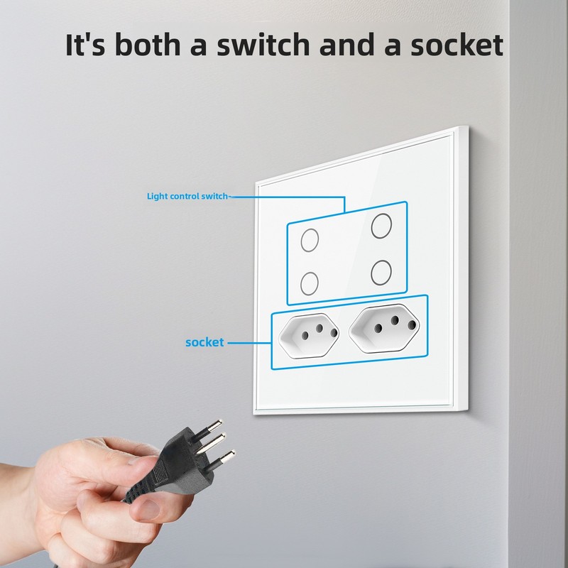 Tuya WiFi Smart Plug 4 Outlet  - огляд і ціна Timer Dual Outlet