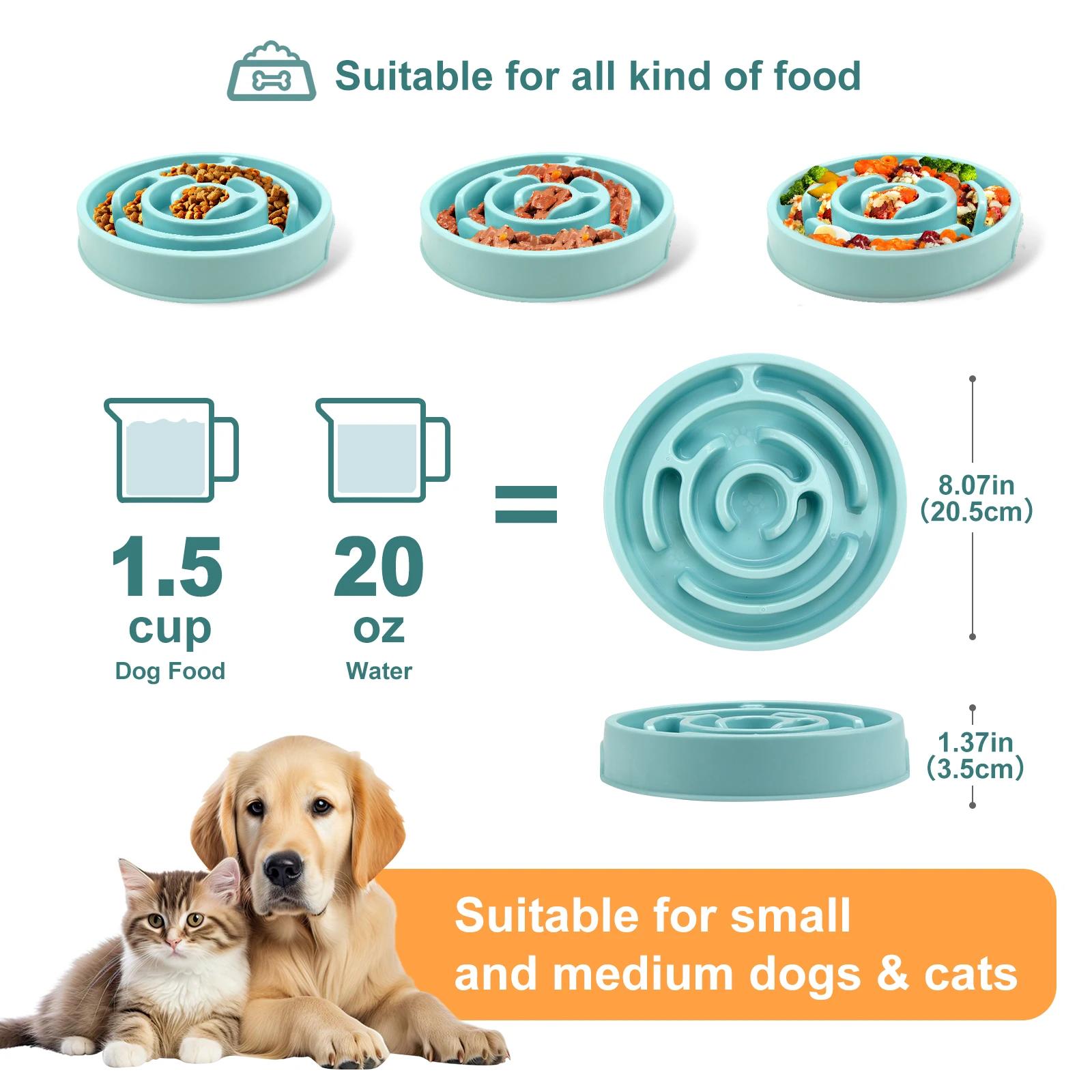 Pet Dog Slow Feeder Bowl Fun N - огляд і ціна Royal Canin Food Medium